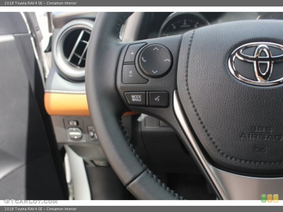 Cinnamon Interior Steering Wheel for the 2018 Toyota RAV4 SE #127905173