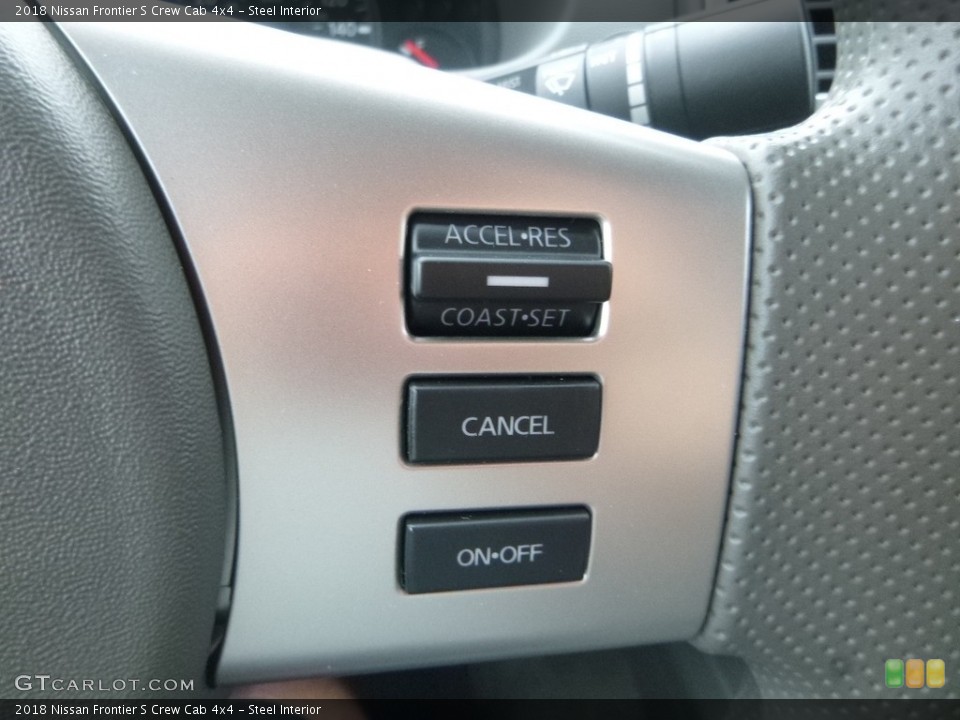 Steel Interior Steering Wheel for the 2018 Nissan Frontier S Crew Cab 4x4 #127909435