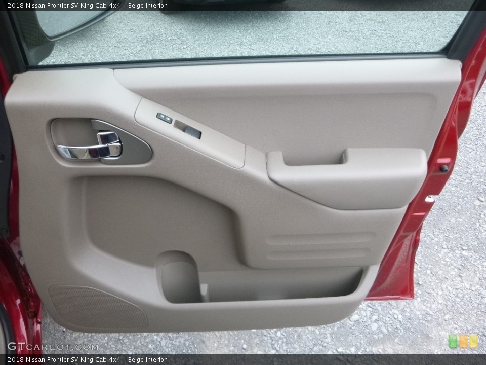 Beige Interior Door Panel for the 2018 Nissan Frontier SV King Cab 4x4 #127909867