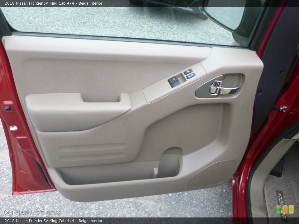 Beige Interior Door Panel for the 2018 Nissan Frontier SV King Cab 4x4 #127909915