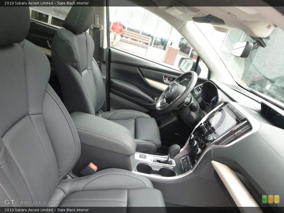 Slate Black Interior Photo for the 2019 Subaru Ascent Limited #127911793