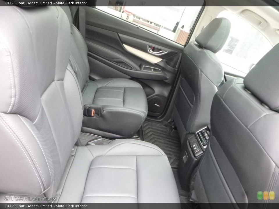 Slate Black Interior Rear Seat for the 2019 Subaru Ascent Limited #127911841