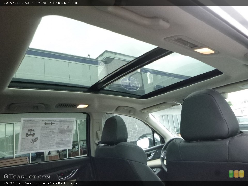 Slate Black Interior Sunroof for the 2019 Subaru Ascent Limited #127911883