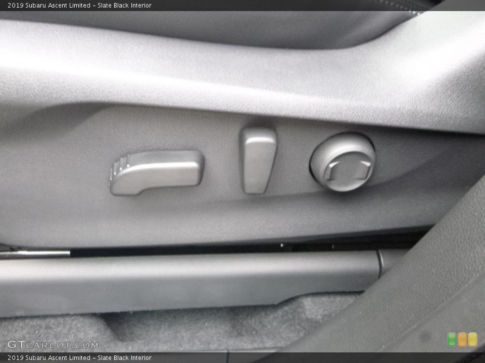 Slate Black Interior Controls for the 2019 Subaru Ascent Limited #127911949