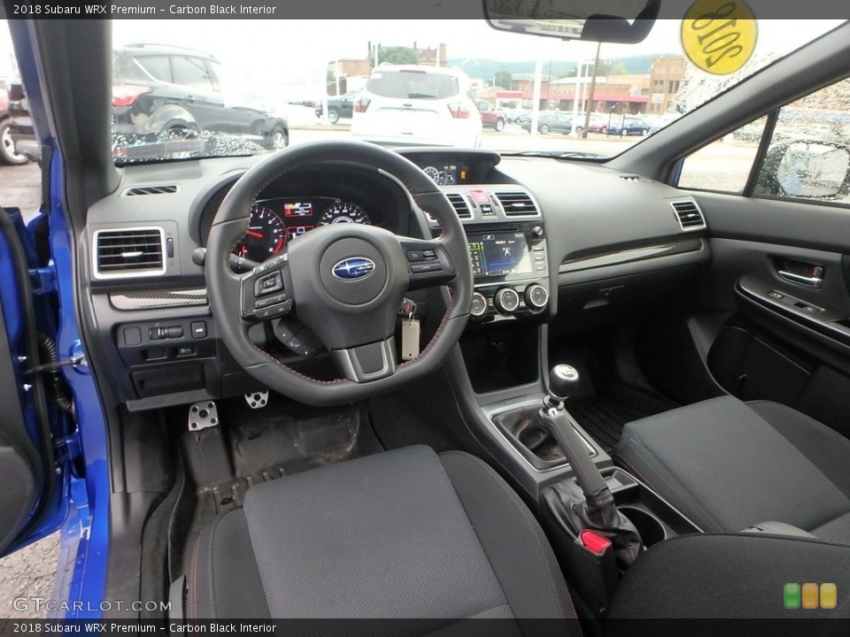 Carbon Black Interior Photo for the 2018 Subaru WRX Premium #127928761