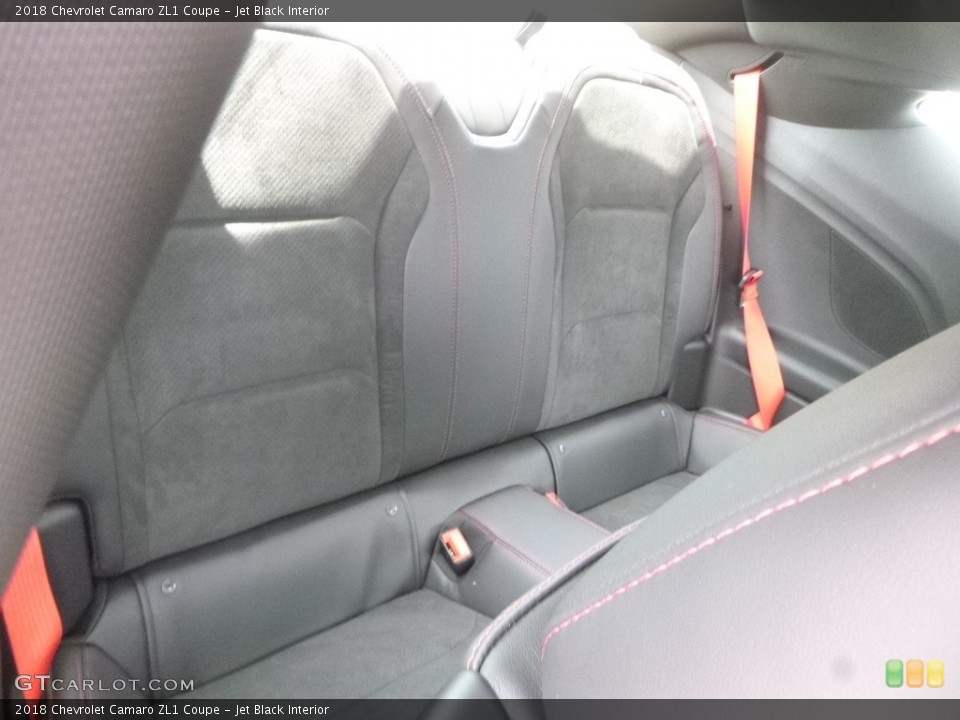 Jet Black Interior Rear Seat for the 2018 Chevrolet Camaro ZL1 Coupe #127928773