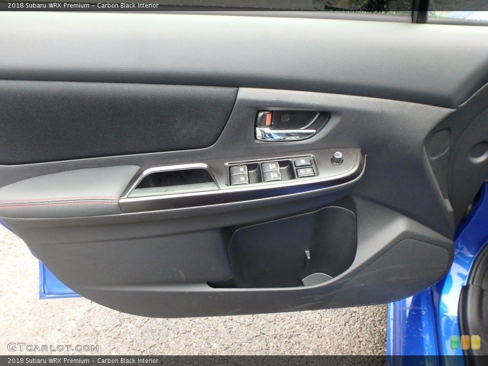Carbon Black Interior Door Panel for the 2018 Subaru WRX Premium #127928788