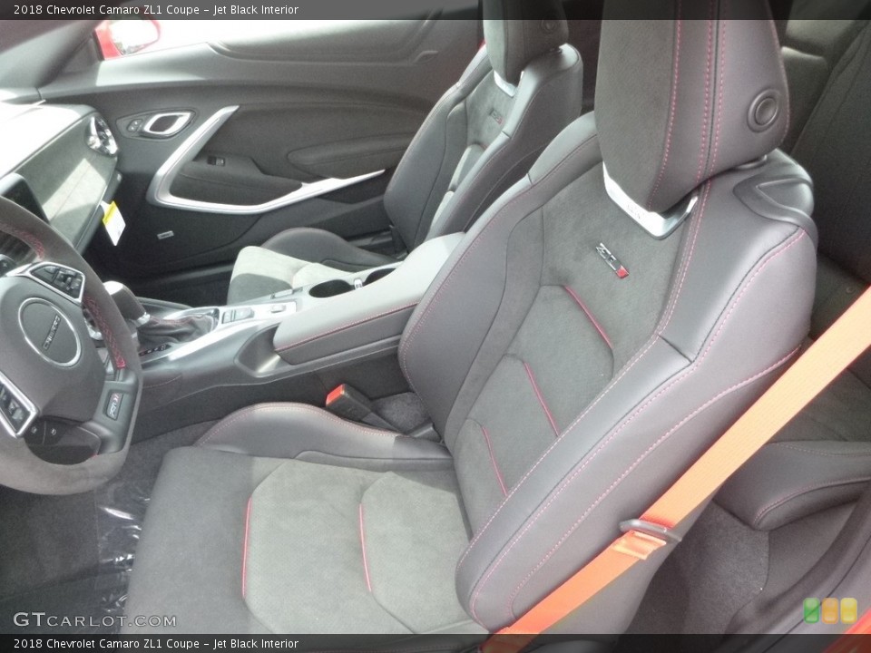 Jet Black Interior Front Seat for the 2018 Chevrolet Camaro ZL1 Coupe #127929373