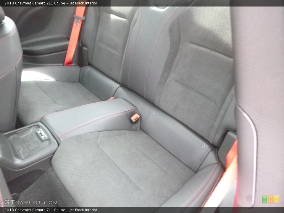 Jet Black Interior Rear Seat for the 2018 Chevrolet Camaro ZL1 Coupe #127929400