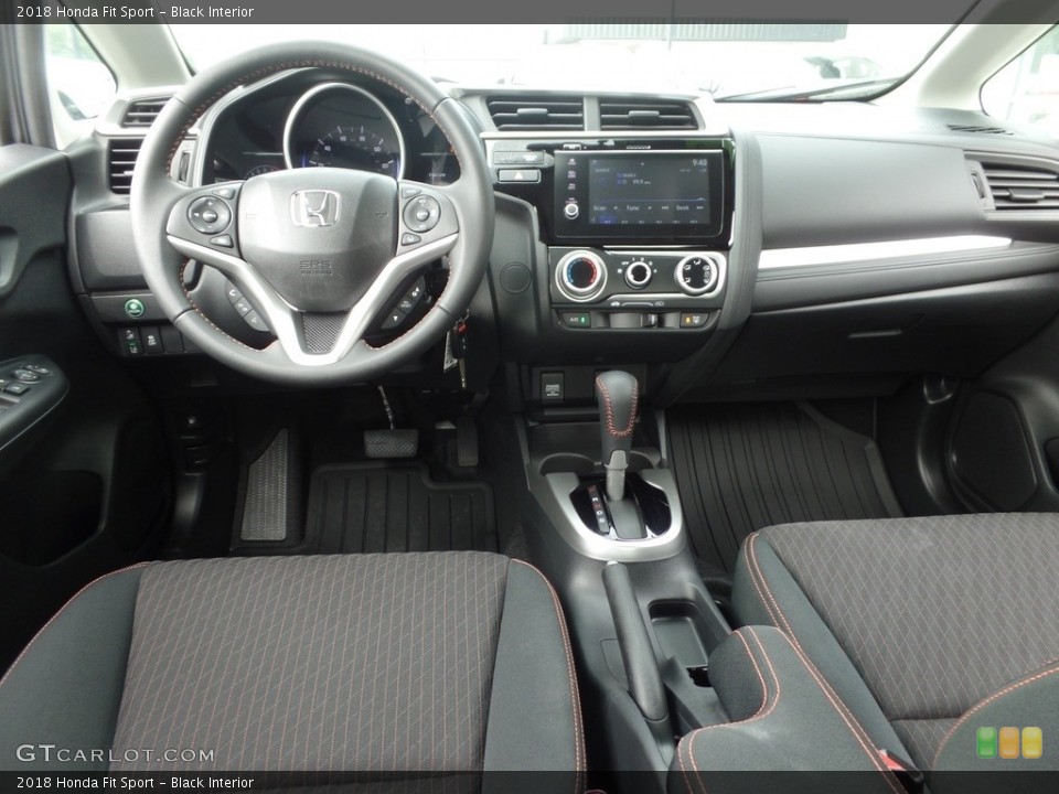 Black Interior Photo for the 2018 Honda Fit Sport #127931635