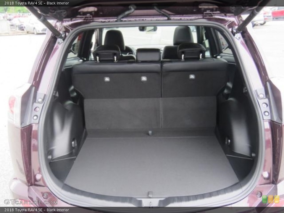Black Interior Trunk for the 2018 Toyota RAV4 SE #127948898