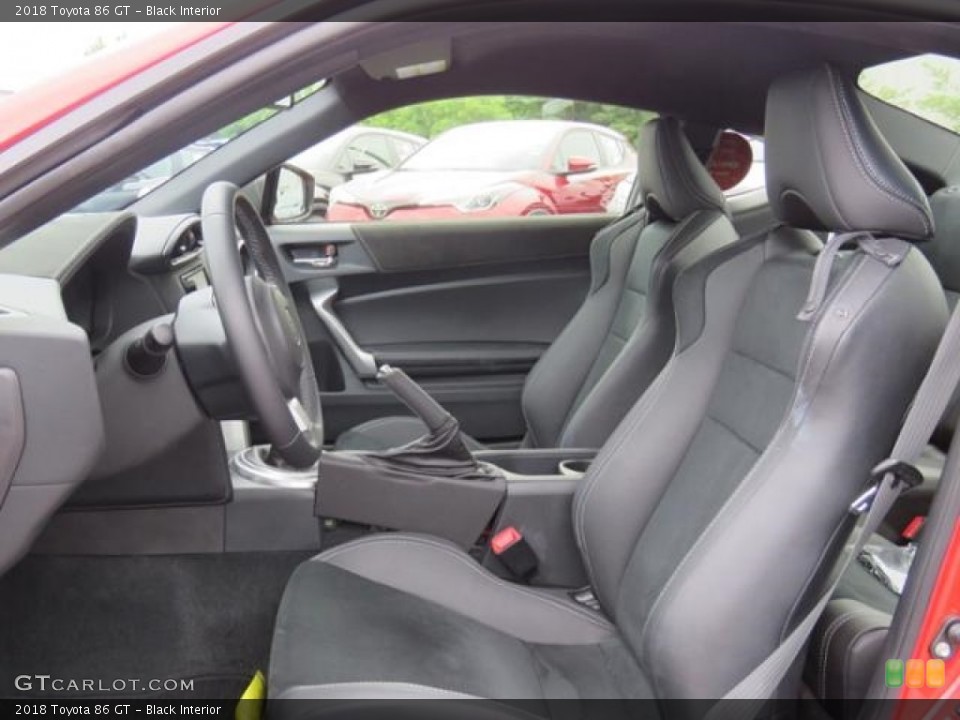 Black Interior Photo for the 2018 Toyota 86 GT #127950497