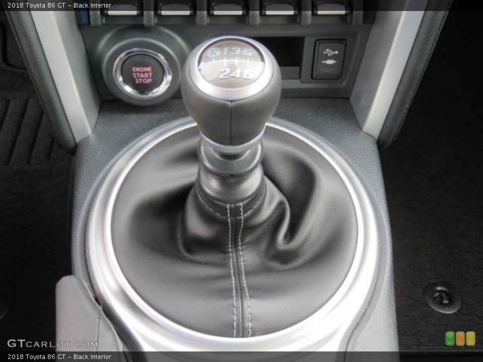 Black Interior Transmission for the 2018 Toyota 86 GT #127950638