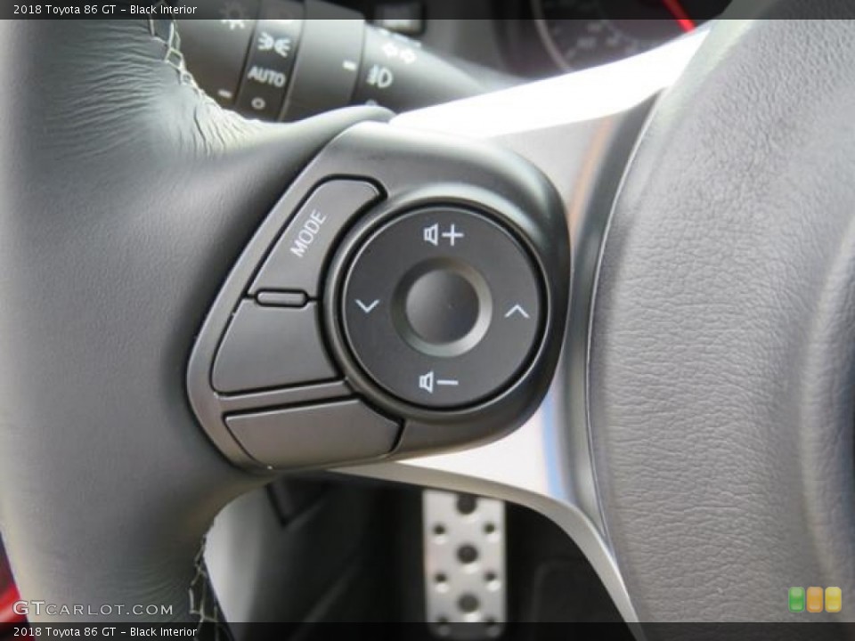 Black Interior Steering Wheel for the 2018 Toyota 86 GT #127950656
