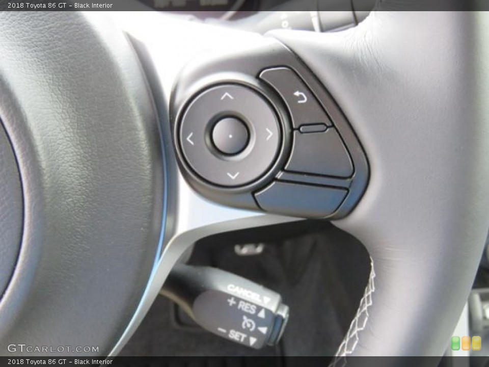 Black Interior Steering Wheel for the 2018 Toyota 86 GT #127950674