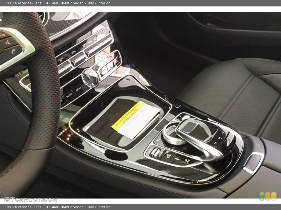 Black Interior Controls for the 2018 Mercedes-Benz E 43 AMG 4Matic Sedan #127953827