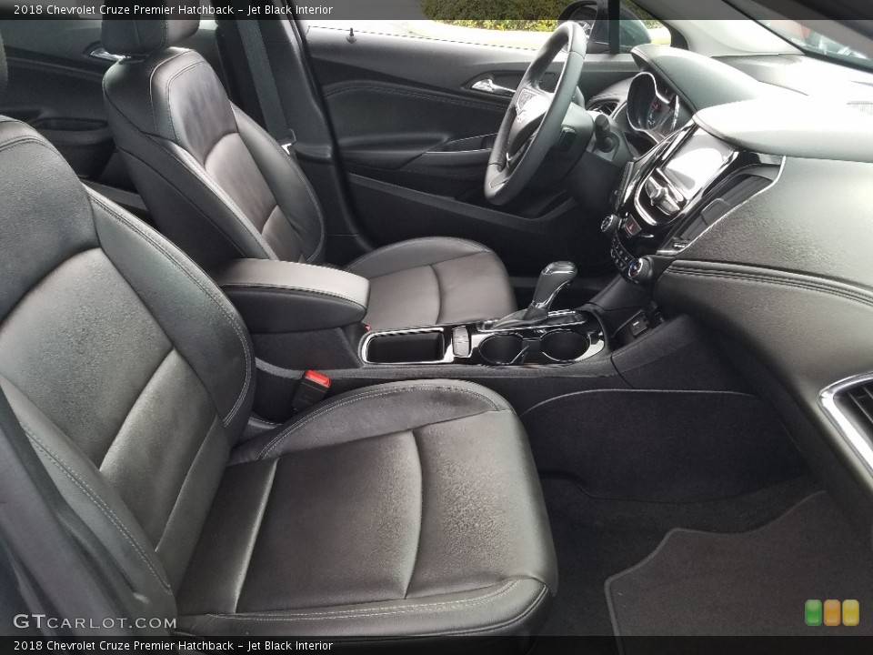 Jet Black Interior Front Seat for the 2018 Chevrolet Cruze Premier Hatchback #127954640