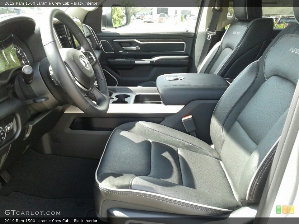 Black Interior Photo for the 2019 Ram 1500 Laramie Crew Cab #127959842