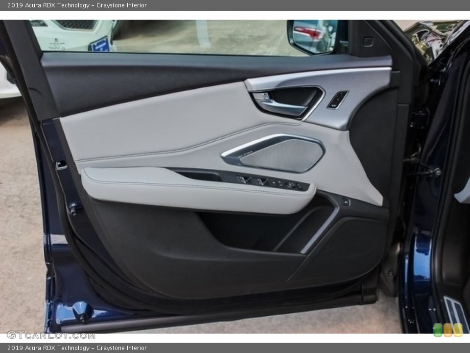 Graystone Interior Door Panel for the 2019 Acura RDX Technology #127965758