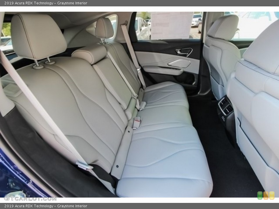 Graystone Interior Rear Seat for the 2019 Acura RDX Technology #127965878