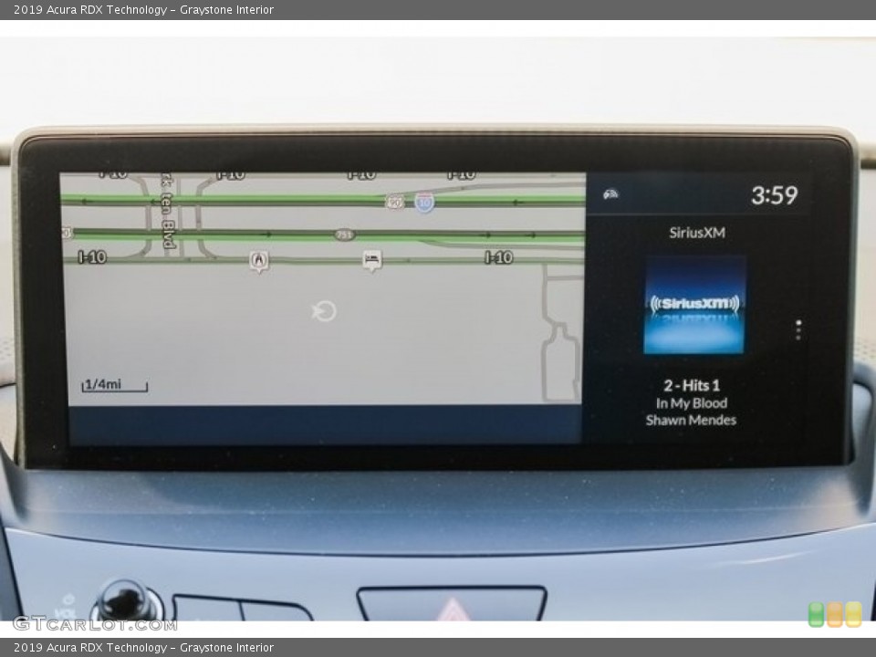 Graystone Interior Navigation for the 2019 Acura RDX Technology #127965974