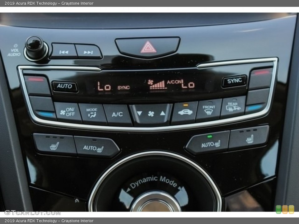 Graystone Interior Controls for the 2019 Acura RDX Technology #127965986