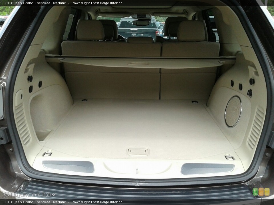 Brown/Light Frost Beige Interior Trunk for the 2018 Jeep Grand Cherokee Overland #127969814