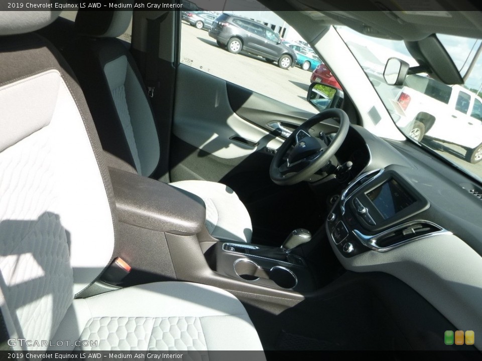 Medium Ash Gray Interior Front Seat for the 2019 Chevrolet Equinox LS AWD #128013085