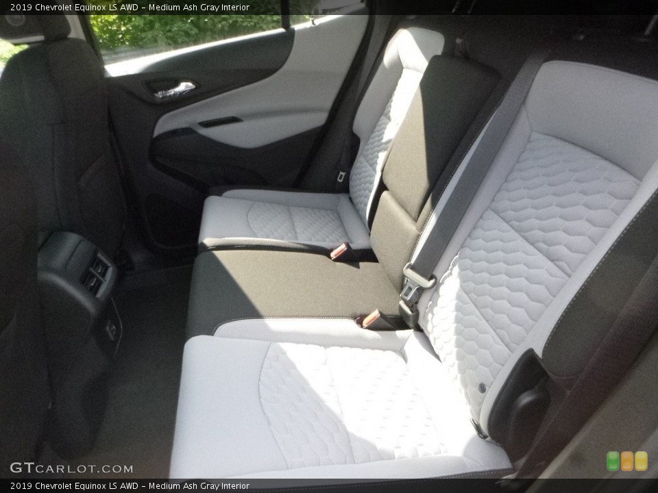 Medium Ash Gray Interior Rear Seat for the 2019 Chevrolet Equinox LS AWD #128013139