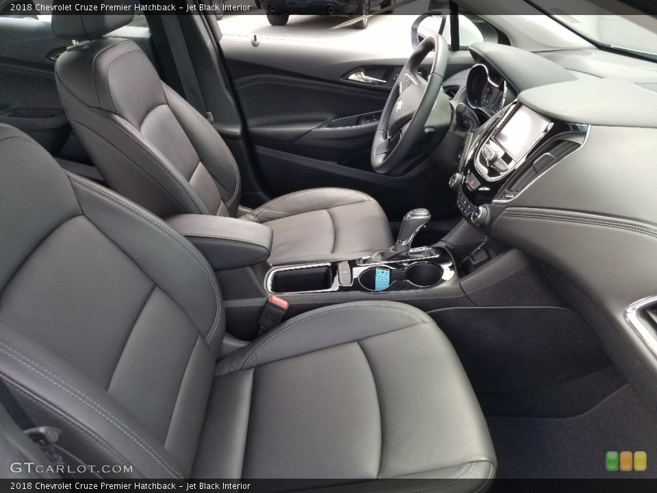 Jet Black Interior Front Seat for the 2018 Chevrolet Cruze Premier Hatchback #128030905