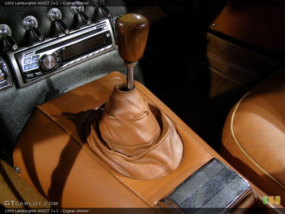 Cognac Interior Transmission for the 1969 Lamborghini 400GT 2+2 #128031