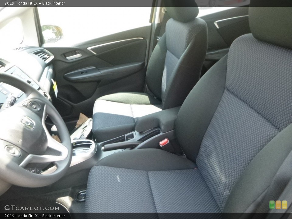Black Interior Front Seat for the 2019 Honda Fit LX #128043721