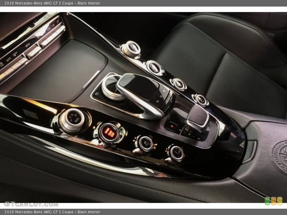 Black Interior Controls for the 2016 Mercedes-Benz AMG GT S Coupe #128062415