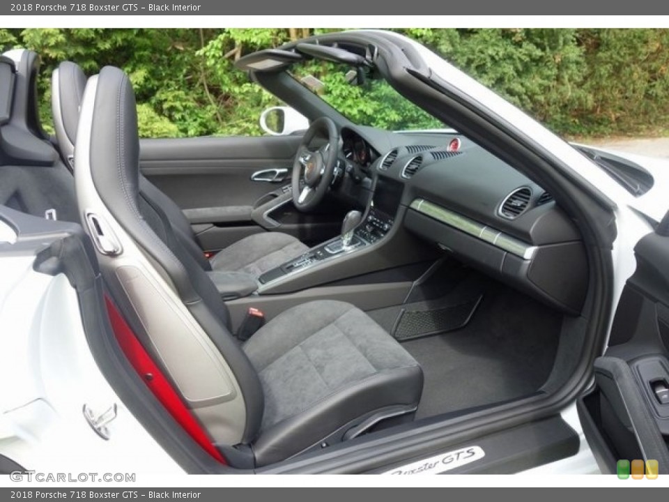 Black Interior Front Seat for the 2018 Porsche 718 Boxster GTS #128069273