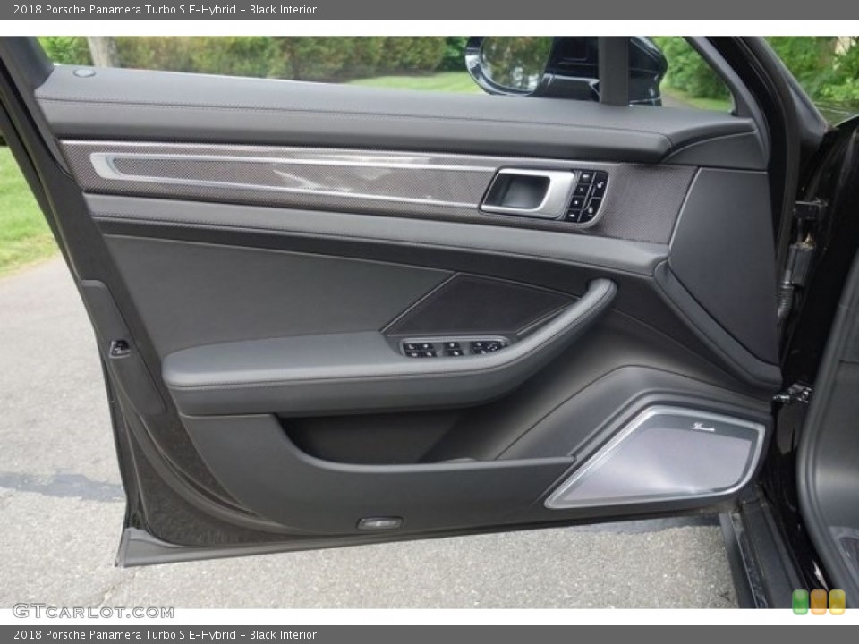 Black Interior Door Panel for the 2018 Porsche Panamera Turbo S E-Hybrid #128081650