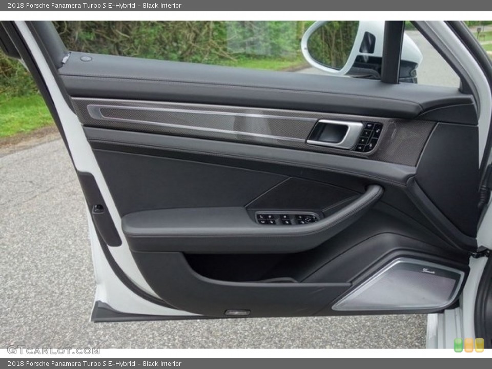 Black Interior Door Panel for the 2018 Porsche Panamera Turbo S E-Hybrid #128082667