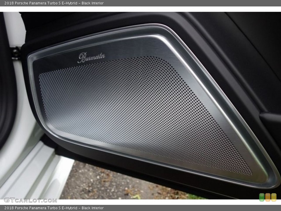 Black Interior Audio System for the 2018 Porsche Panamera Turbo S E-Hybrid #128082926