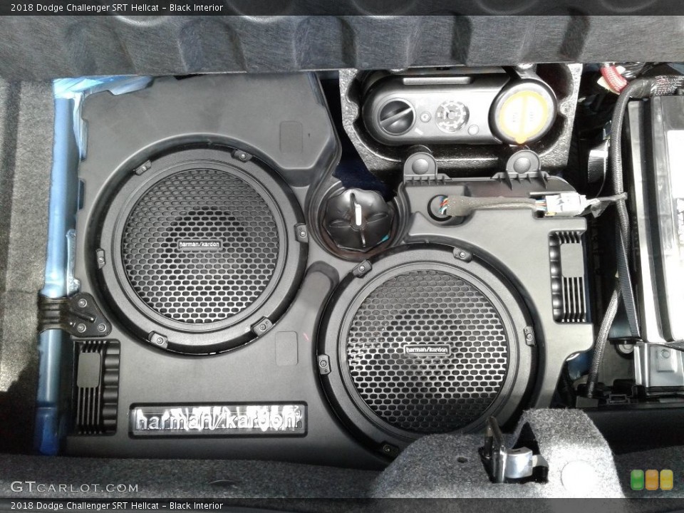 Black Interior Audio System for the 2018 Dodge Challenger SRT Hellcat #128099855