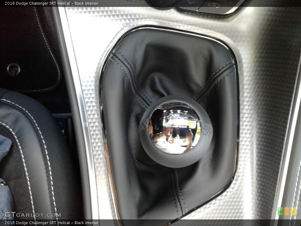 Black Interior Transmission for the 2018 Dodge Challenger SRT Hellcat #128100260