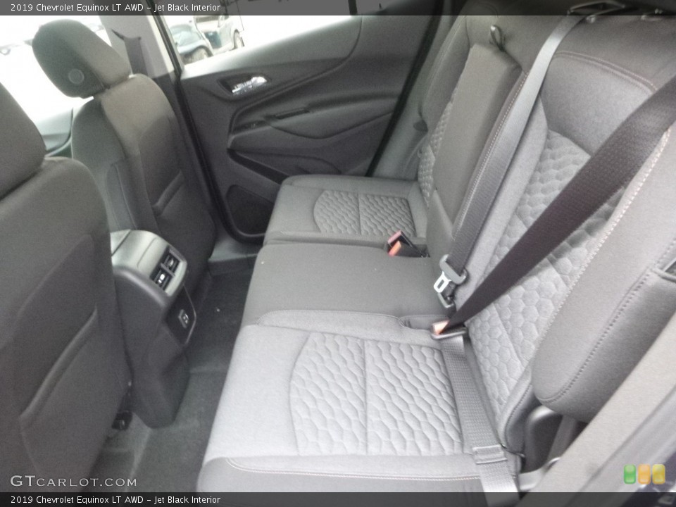 Jet Black Interior Rear Seat for the 2019 Chevrolet Equinox LT AWD #128110496