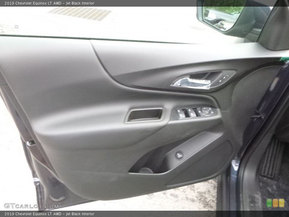 Jet Black Interior Door Panel for the 2019 Chevrolet Equinox LT AWD #128110541