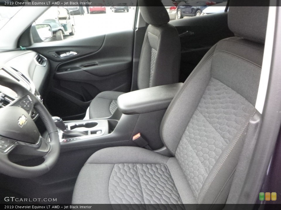 Jet Black Interior Front Seat for the 2019 Chevrolet Equinox LT AWD #128110562