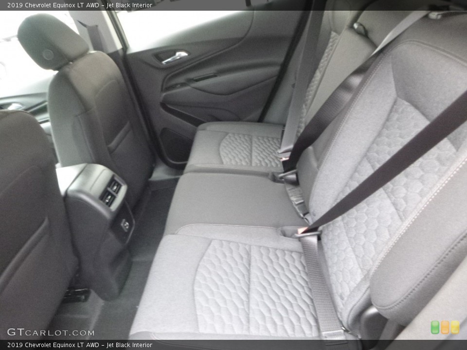 Jet Black Interior Rear Seat for the 2019 Chevrolet Equinox LT AWD #128112500