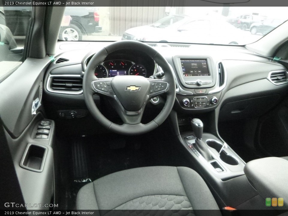 Jet Black Interior Photo for the 2019 Chevrolet Equinox LT AWD #128112524