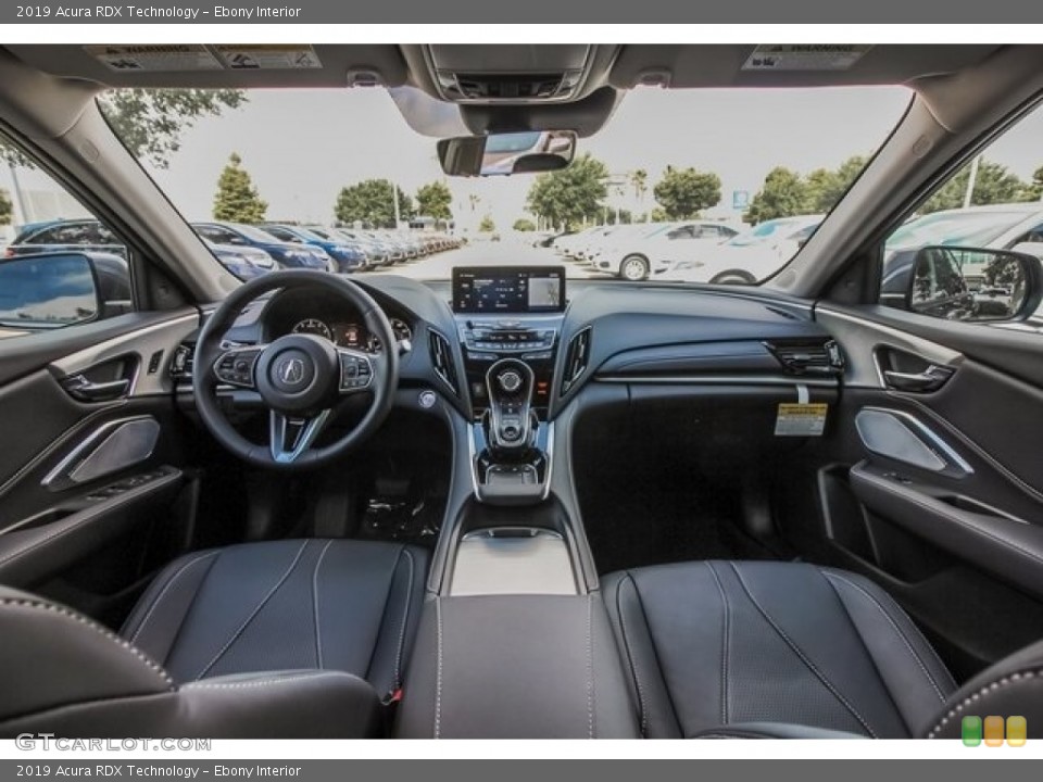 Ebony Interior Photo for the 2019 Acura RDX Technology #128127226