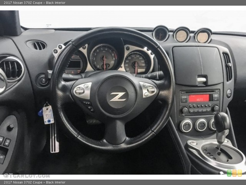 Black Interior Steering Wheel for the 2017 Nissan 370Z Coupe #128139778
