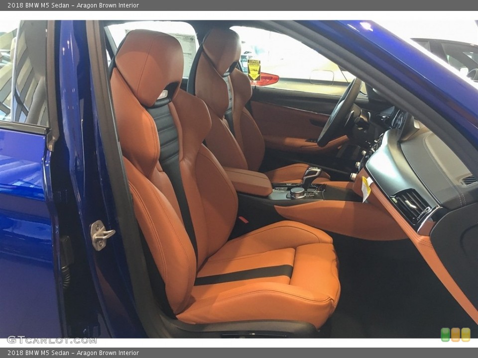 Aragon Brown Interior Photo for the 2018 BMW M5 Sedan #128141917