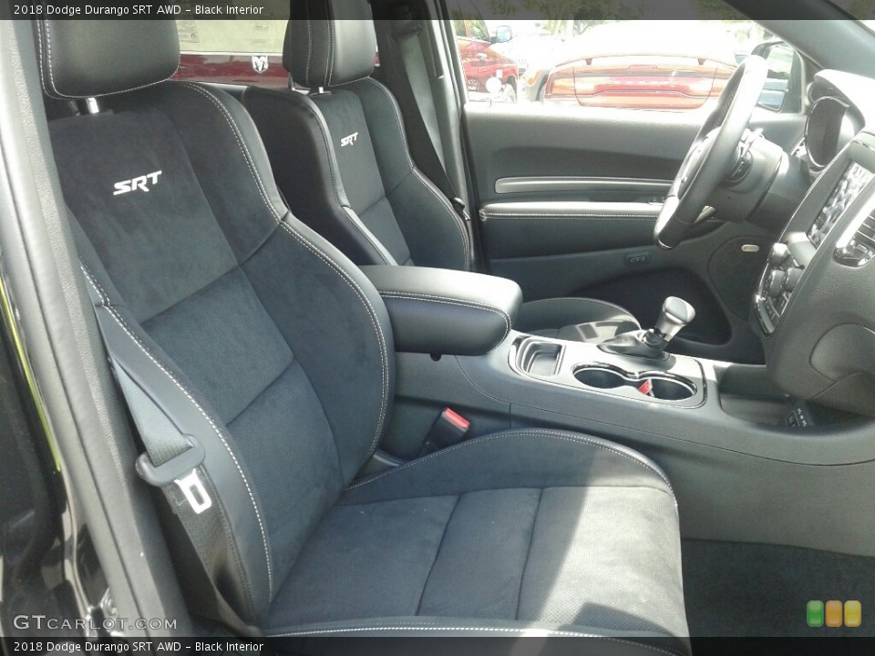 Black Interior Photo for the 2018 Dodge Durango SRT AWD #128159169