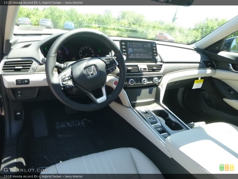 Ivory Interior Front Seat for the 2018 Honda Accord EX-L Hybrid Sedan #128161881