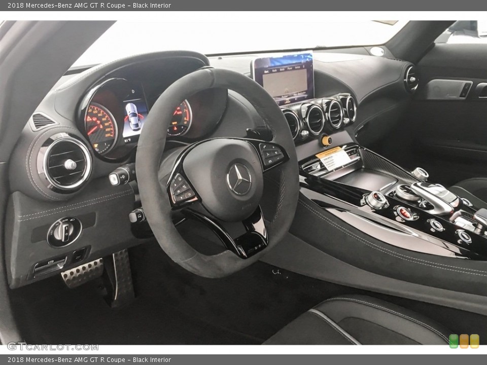 Black Interior Dashboard for the 2018 Mercedes-Benz AMG GT R Coupe #128198532